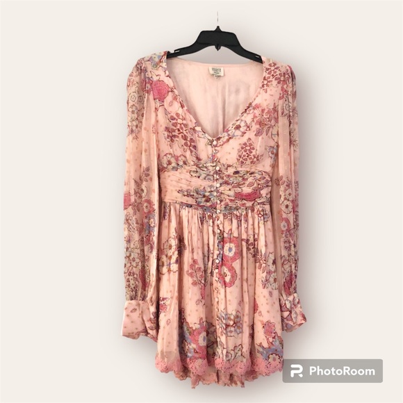 Hemant and Nandita Button Front Mini Dress XS - Picture 13 of 16